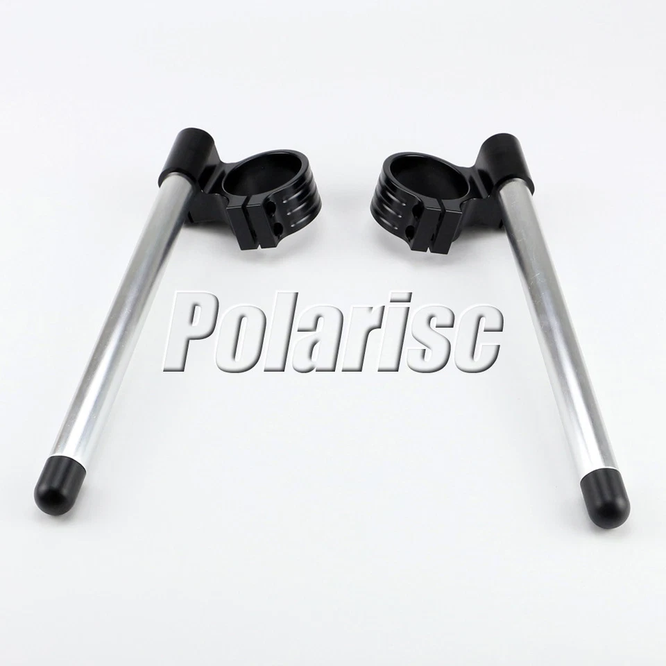 41MM High Lift Clip Ons On Handlebar For Kawasaki Ninja ZX-10 1988-1990 HSB Foto 2 de 4
