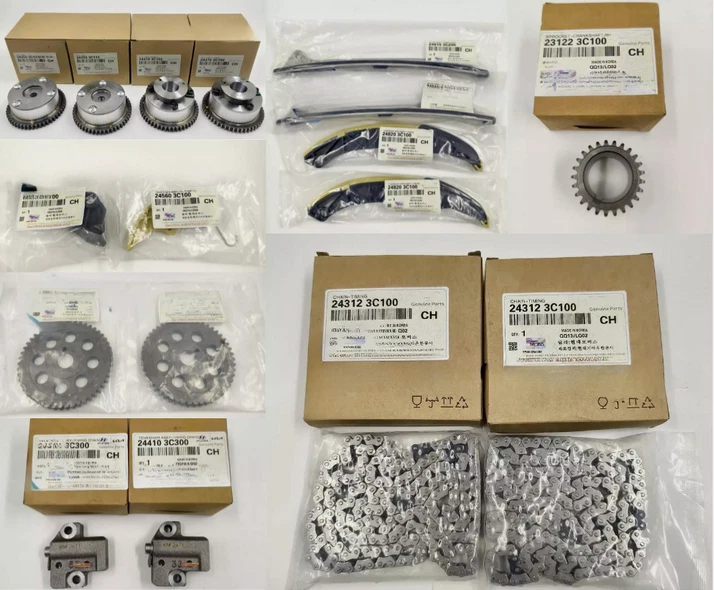 22X Timing Chain Kit Fit Kia Sedona 2011-2013 Kia Sorento 3.5L 24312-3C100 Foto 2 de 4
