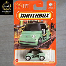 Matchbox 2024 FIAT TOPOLINO Grün #100 Mainline 2024 Case M | Neu