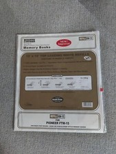 Pioneer Universal Top-Loading Page Protectors 5/Pkg 12"X15" W/White Inserts 