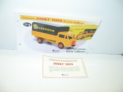 Dinky Toys 25JJ - Camion Ford Calberson - France - Bon État De Jeu