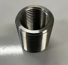 U519 Stainless Fuel Union ~1"-14 X 3/4"-16~CAT 1R-0749/0750, BF7587, PS3712