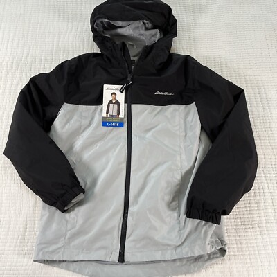 Eddie Bauer Jacket Boys Youth Large 14 16 Lightweight In Coat