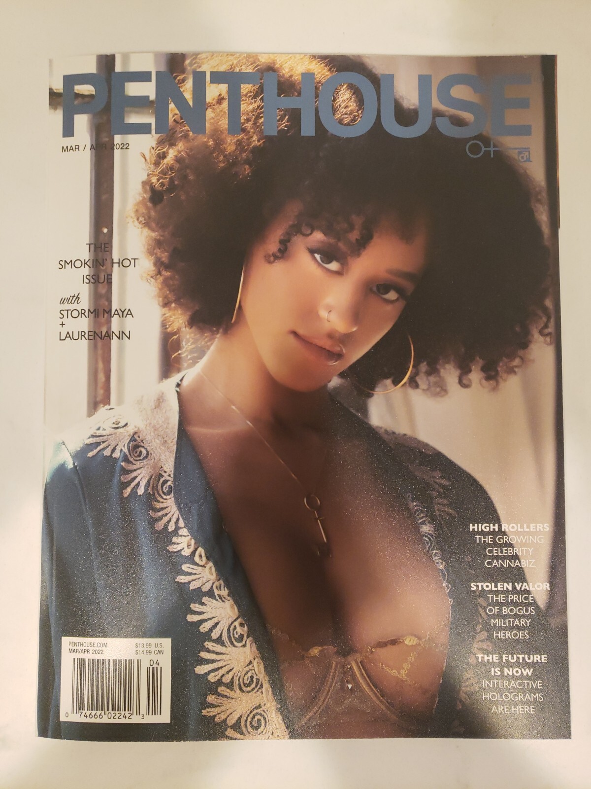 PENTHOUSE MAR/APR 2022 The Smoking Hot Issue w/ STORMI MAYA & LAURENANN  | eBay