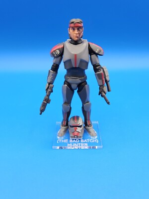 Vintage Collection (The Bad Batch) Hunter  VC268 Acrylic Base    * NO Toy  *