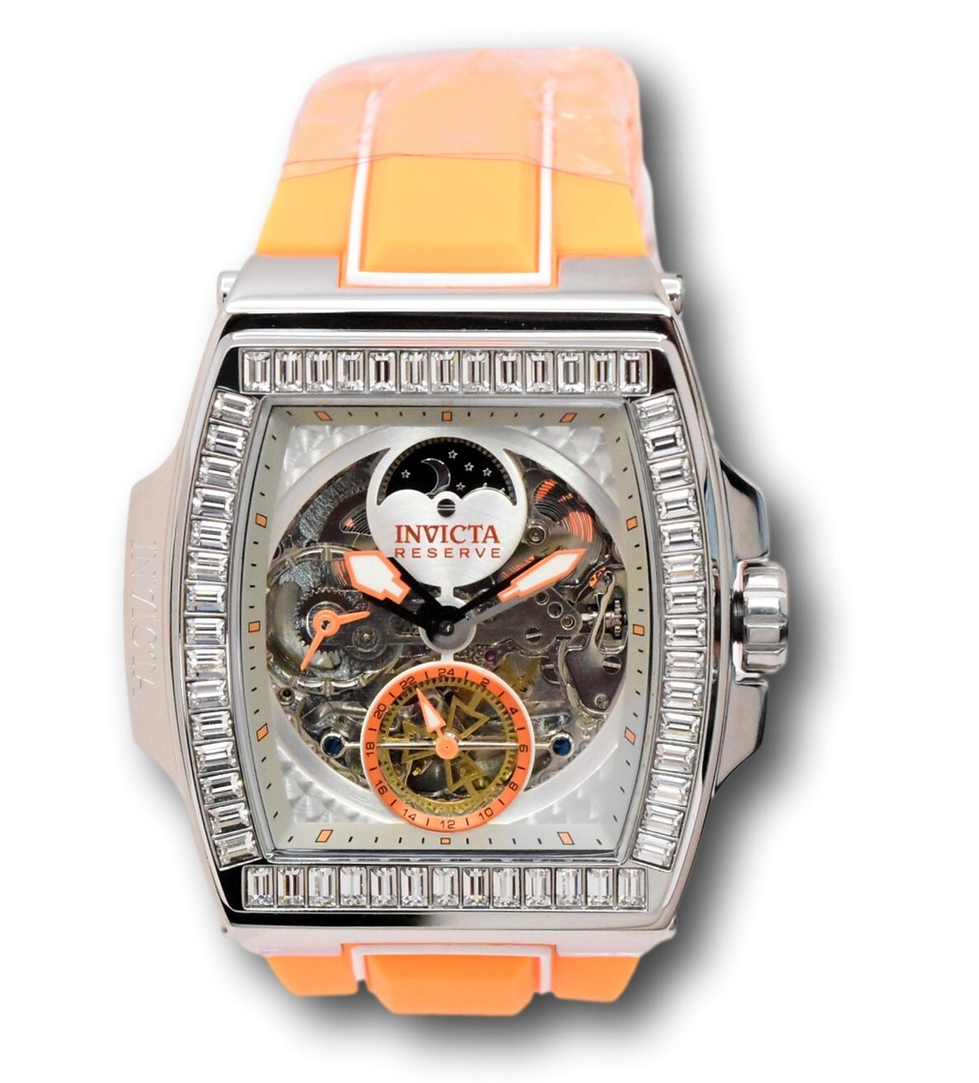 Invicta Reserve S1 Rally Diablo Men 51mm Dual Time Automatic