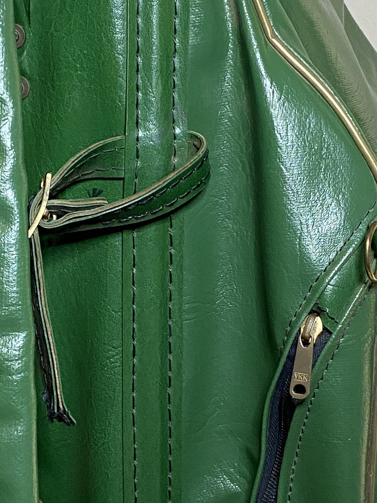 Vintage Golf BagFairway 1317 by Leeds Leather 14 Way Carry/Cart