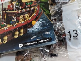 LEGO The LEGO Ninjago Movie: Destiny's Bounty (70618) ~ Incomplete ~ Sealed Bags