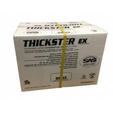 SAS THICKSTER Textured Blue Powdered Latex (Case of 10 boxes)  500 Gloves LARGE