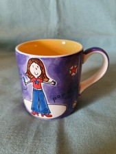 Petite tasse Whittard Of Chelsea 2004 peinte à la main Wise Products design popstar GC
