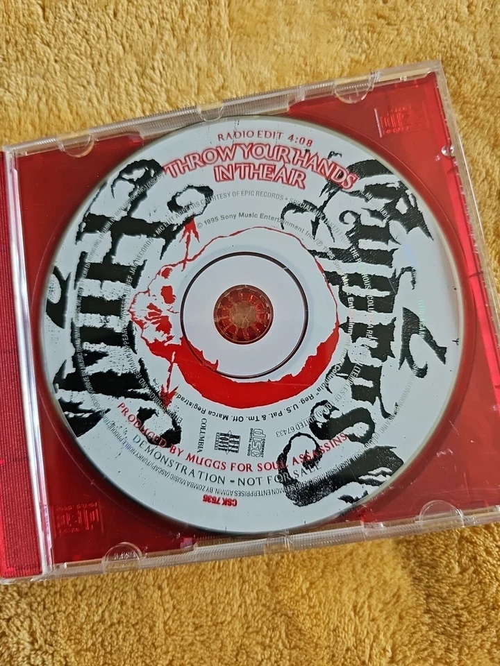 Cypress Hill Throw Your Hands In The Air 1995 Promo CD Single Lot (3) Sony Music Foto 3 de 4