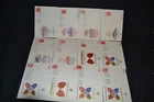 GB first day covers 1969 regional definitives set of 6 ...x 2 sets of 6.