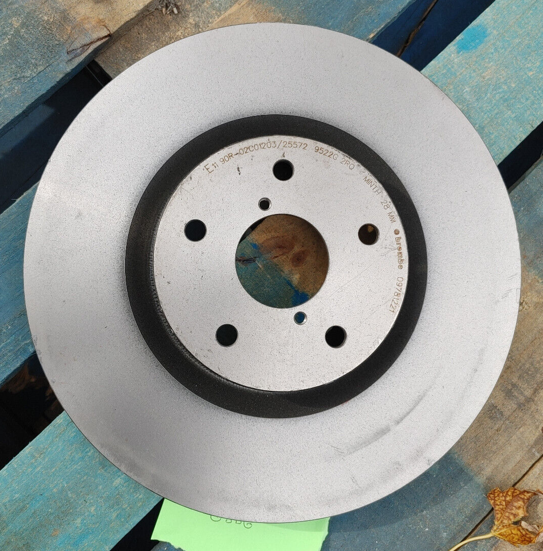 Brembo Brake Disc Rotor Silver 90R-02C01203 / 25572 9522G 2RQ