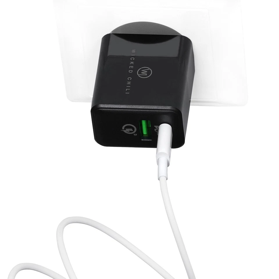 20W Schnellladegerät DUAL USB-C USB für iPhone 14 Samsung Charger QC PD Netzteil - Bild 4 von 4