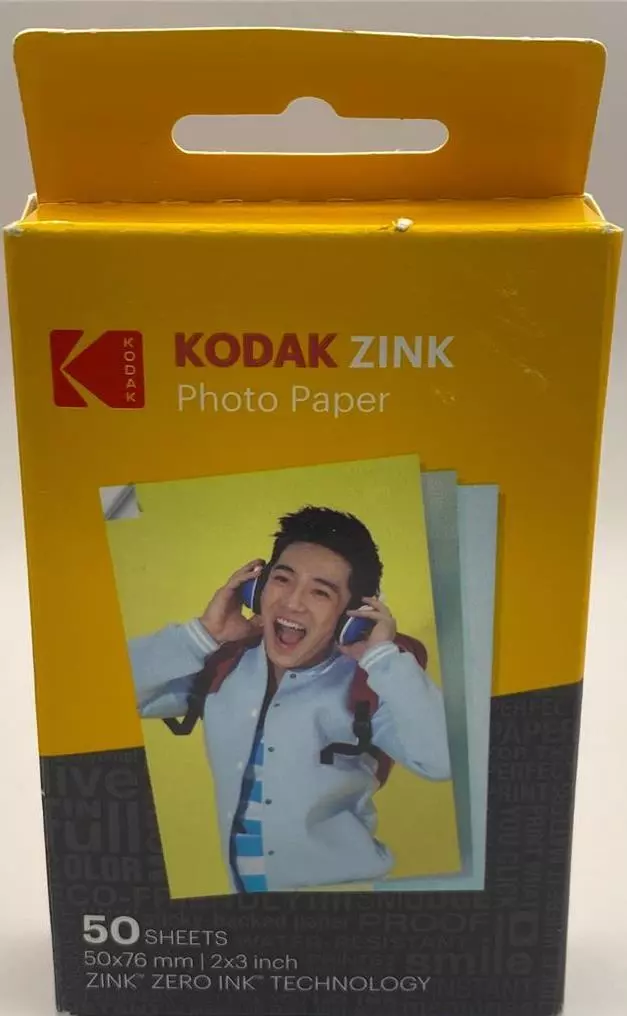  Zink KODAK 2x3 Premium Photo Paper (100 Sheets