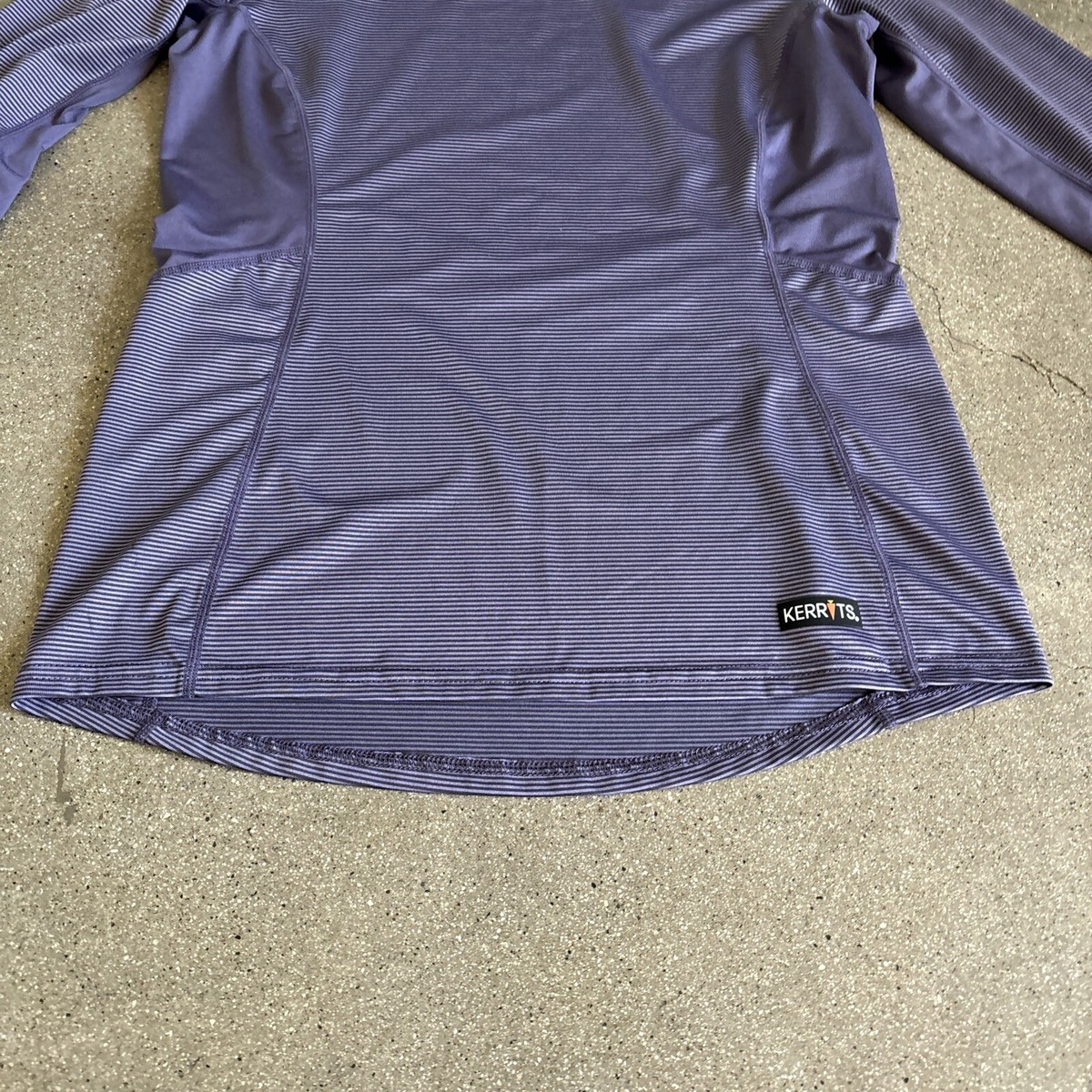 Kerrits violet bande & cheval design chemise équestre femme XS