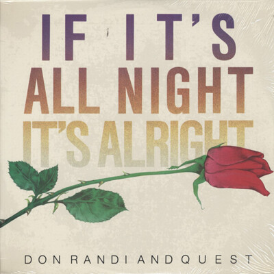 Don Randi And Quest If Its All Night Its Alright Bee Pee Records Vinyl LP