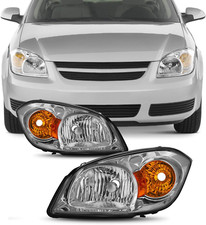 Headlights Pair for 2005-10 Chevy Cobalt Pontiac 2005-2006 Pursuit 2007-2010 G5