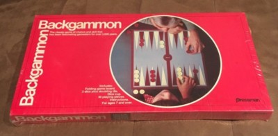 Backgammon 1977 Pressman #5514 NEW