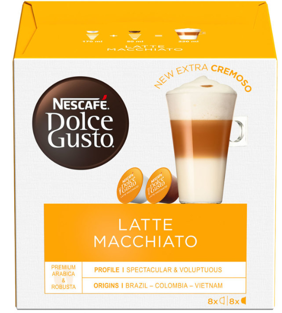 Nescaf� Dolce Gusto Skinny Latte Macchiato Coffee Pods - 8 Servings for  sale online | eBay