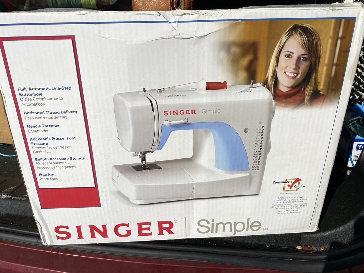 Singer 3116 Simple Sewing Machine W Pedal Original Box New