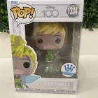 Funko Pop TINKERBELL Faceted #1334 Funko Shop Exclusive Disney 100 w Protector