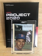 Topps Project 2020 Card 90 - Ted Williams by Oldmanalan W/ BOX.