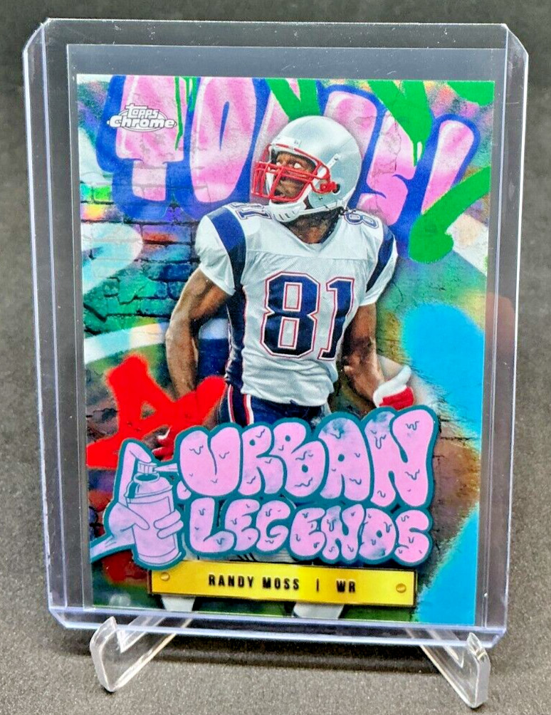 2024 Topps Chrome Urban Legends RANDY MOSS Case Hit SSP #UL-11 Patriots