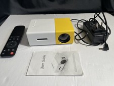 EEEKit 1080p Portable LED Mini Projector - White/Yellow