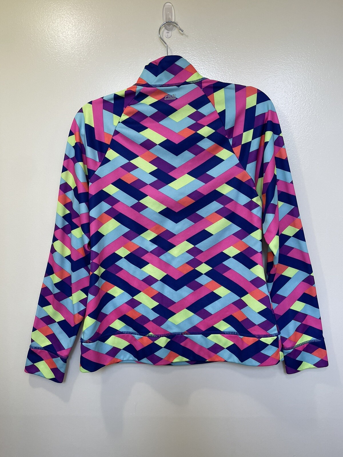 FILA Sport Donna Piccolo Pullover Camicia Giacca Luminosa Calcio Sport 1 4 Zip