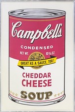 Andy Warhol Campbell's Soup Cans II: Cheddar Cheese FS II.63  1969 | Hand Signed