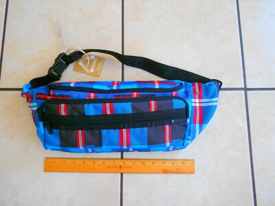 LeSportSac Reiss Crossbody Sling LSS128-422 Pacific Plaid *NEW* S042-0033
