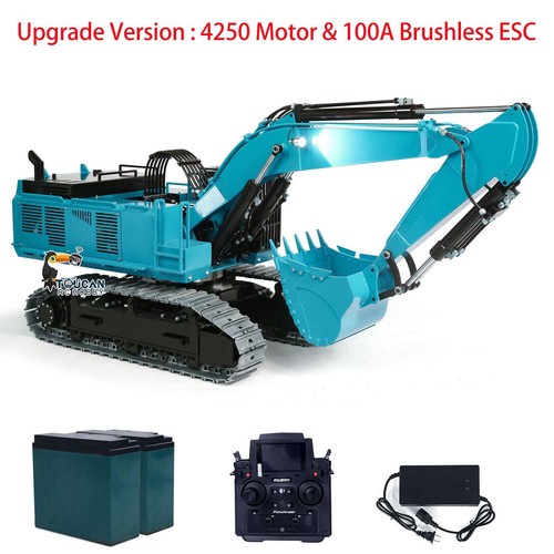 PL18EVLite 1:8 RC Hydraulic Excavators Radio Control 385CF Heavy Duty RTR Digger - 第 1/12 張圖片