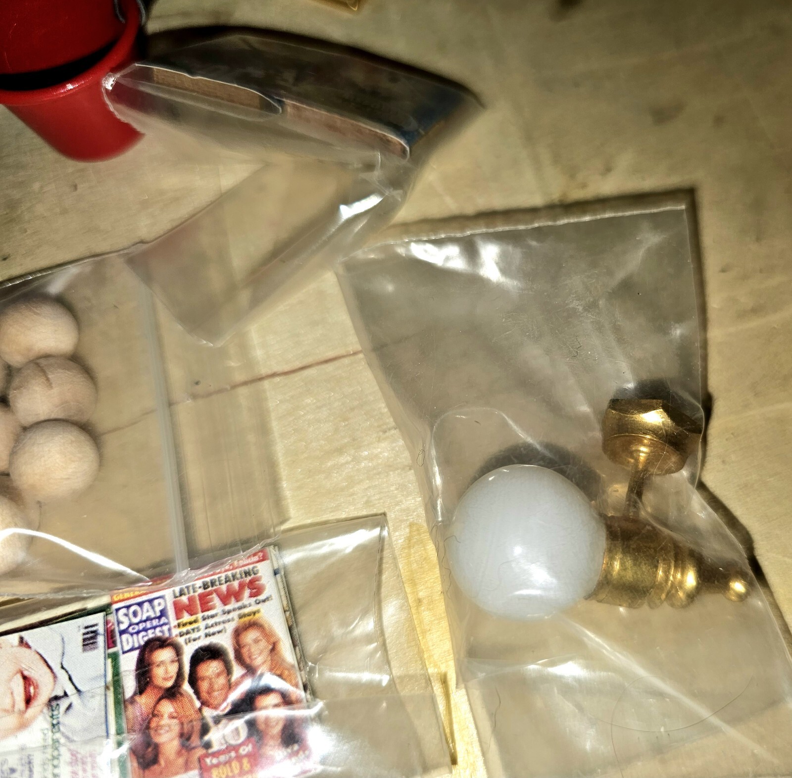 Lot Of Vintage Miniature Dollhouse Accessories eBay