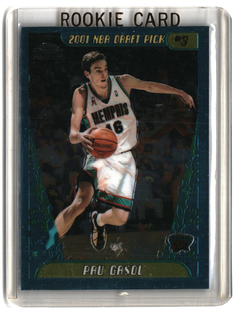 2001-02 Topps Chrome #131 Pau Gasol