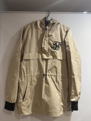 Siksilk Quarter Zip Pull Over coat size medium UK