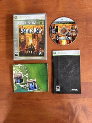 Saints Row (Xbox 360) Great Condition CIB Complete w/ Map & Tested - Ships Fast