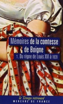 Memoires De La Comtesse De Boigne Nee DOsmond. Tome 1, ... | Buch | Zustand gut