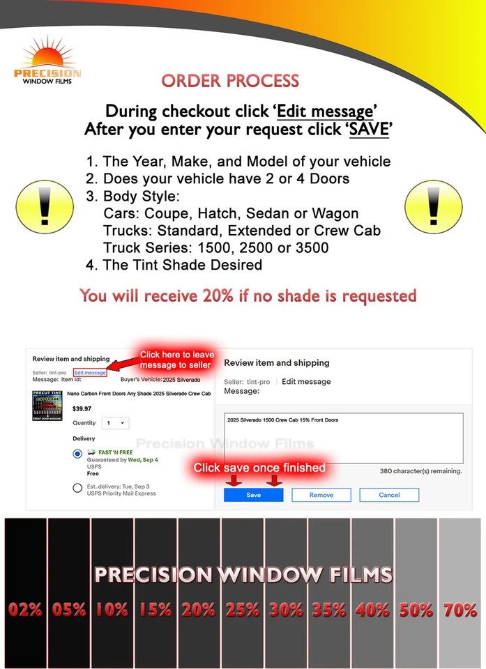 PreCut Tint for Lotus Elise 2Dr 04-07 Front - Any Shade - Image 2 of 4