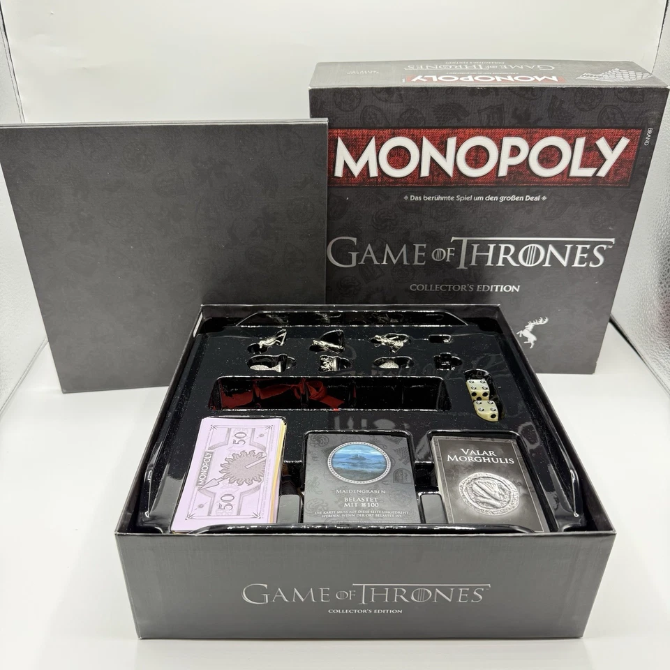Monopoly Game Of Thrones Collectors Edition | Hasbro | Brettspiel | GOT Spiel - Bild 3 von 4