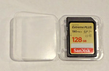 SanDisk Extreme Plus 128GB UHS-I V30 U3 Class 10 SD Memory Card 190 MB/s