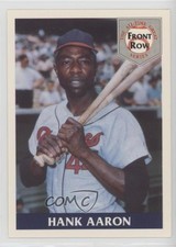1992 Front Row The All-Time Great Series Hank Aaron Hank Aaron #3 HOF 1md