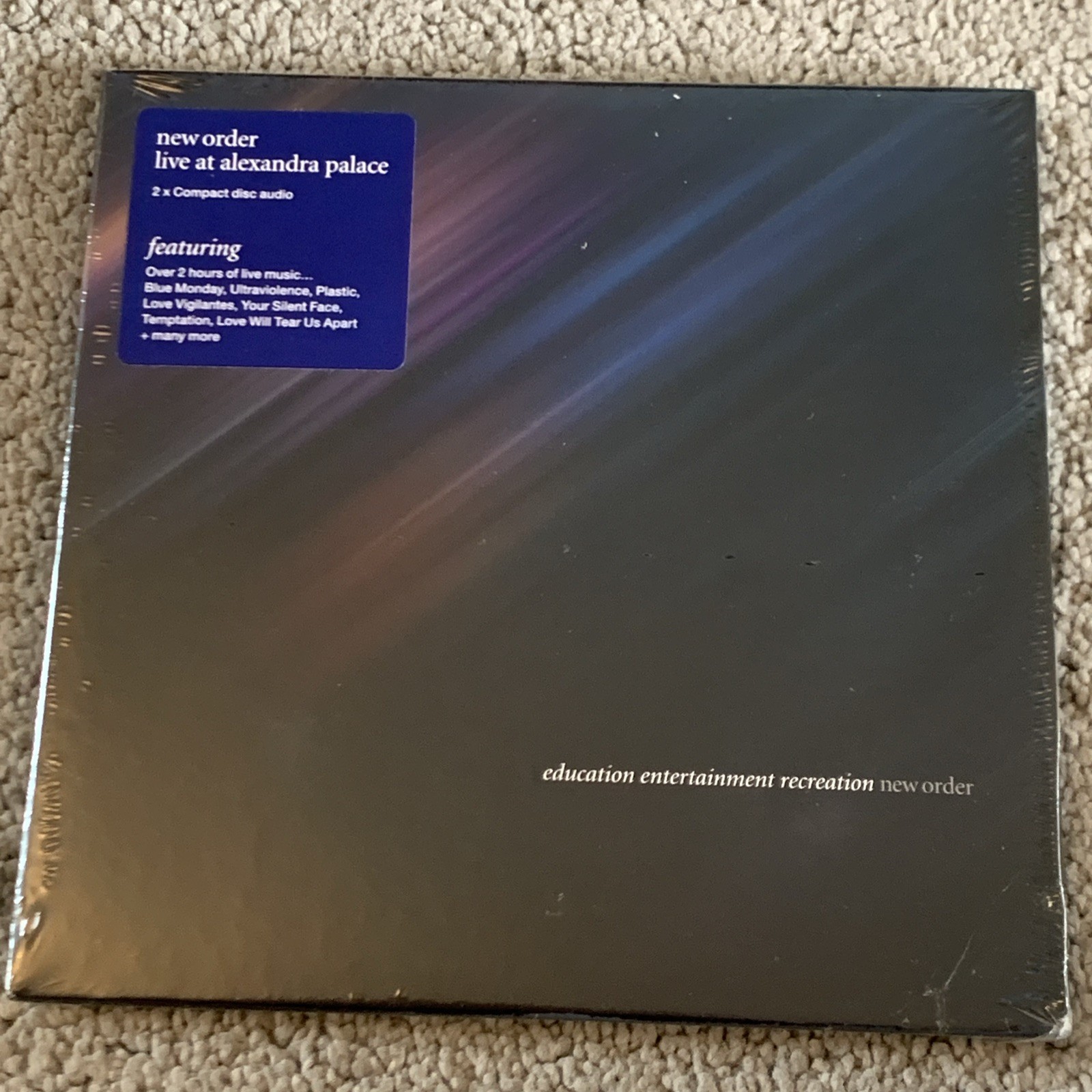 Education Entertainment Recreation by New Order (CD, 2021) New Sealed