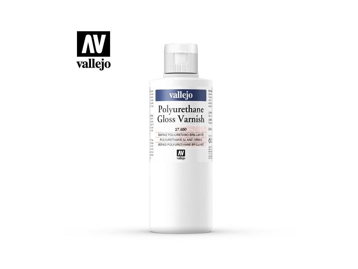 POLYURETHAN GLOSS VARNISH 200ML 27650 COLORI VALLEJO
