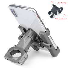 360° Aluminum GPS Cell Phone Holder Mount for Motorcycle Bike Bicycle Handlebar