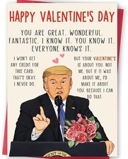 Funny Valentines Day Card for Husband Wife, Sweet Valentines Day Gifts for Him H