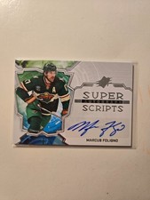 2022/23 Upper Deck SPx MARCUS FOLIGNO Super Scripts 