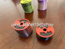 x10 BATBOT DISCS FOR IMAGINEXT BATMAN (Red & Black)