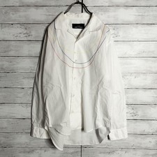 tricot COMME des GARCONS Embroidered Bead Design Cotton Shirt Japan One Size