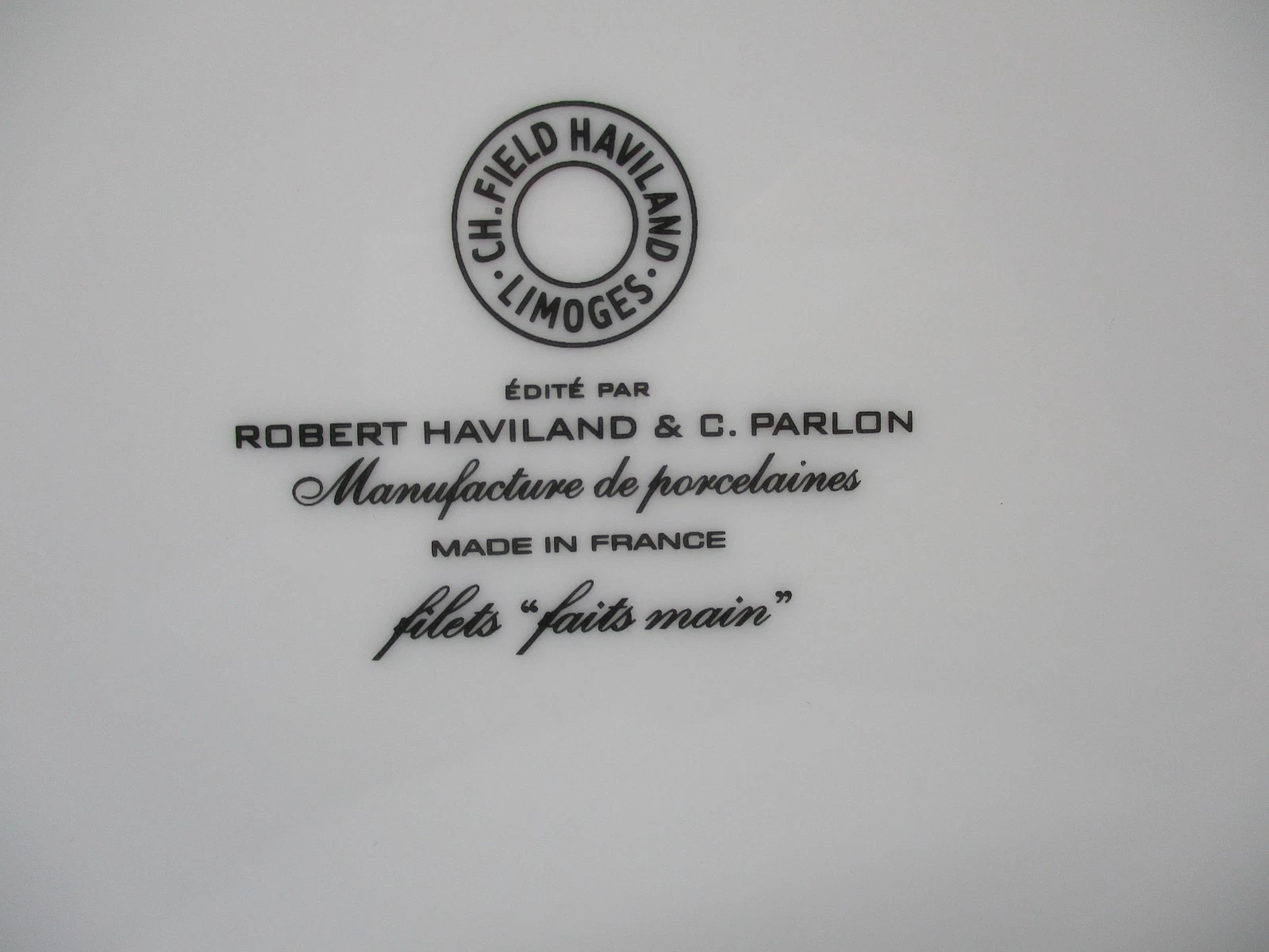 Robert Haviland & C Parlon Jardin de Louise Cup & Saucer - Thumbnail 4